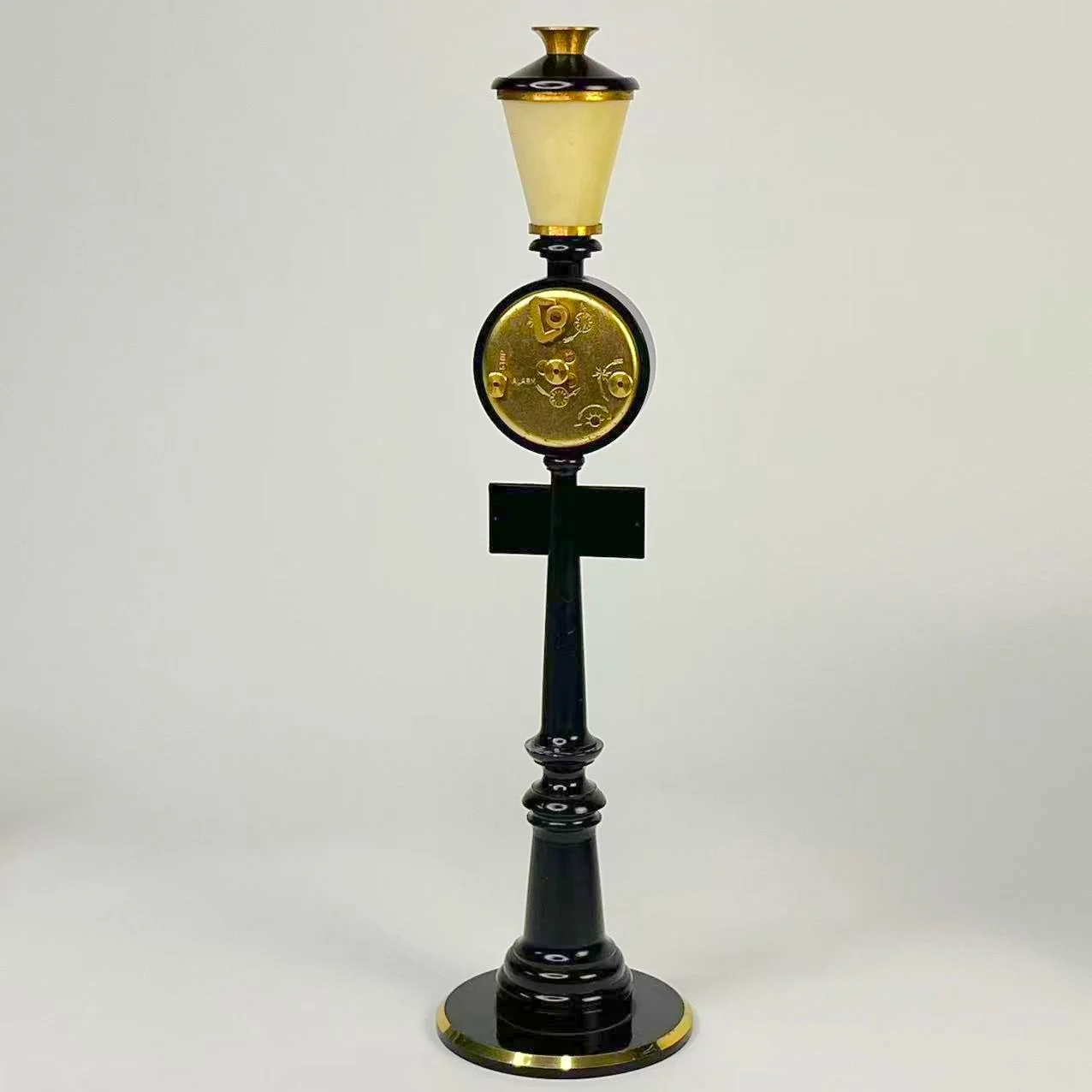 Jaeger-LeCoultre Rue de la Paix Vintage Street-Lamp Alarm Desk Clock